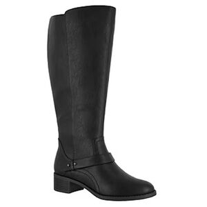 Easy Street Black Boots 9 1/2 WW JEWEL PLUS